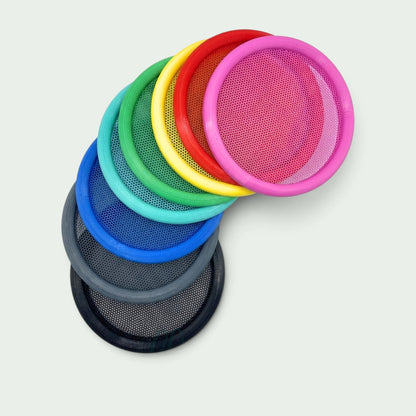Schneckenschmiede magnetische, runde Pin-Displayrahmen in verschiedenen bunten Farben aus robustem PETG-Kunststoff